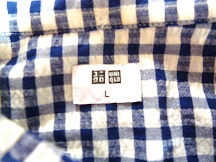 【激安古着】　UNIQLO ユニクロ　半袖シャツ　トップス