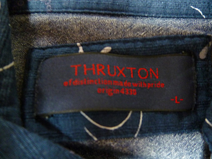 【激安古着】　THRUXTON　半袖シャツ　トップス