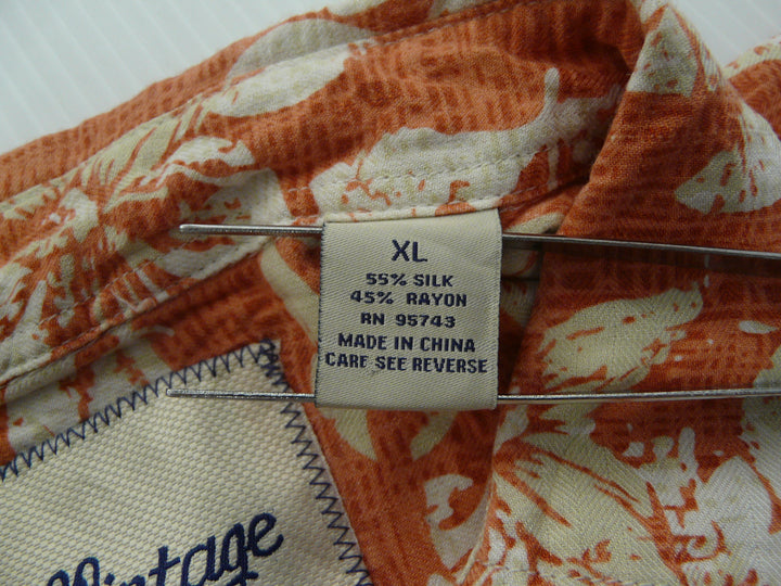 【激安古着】 Vintage Silk　半袖シャツ　トップス