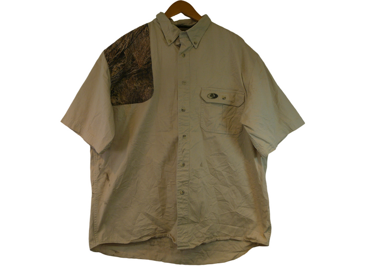 【激安古着】 MOSSYOAK　半袖シャツ　トップス