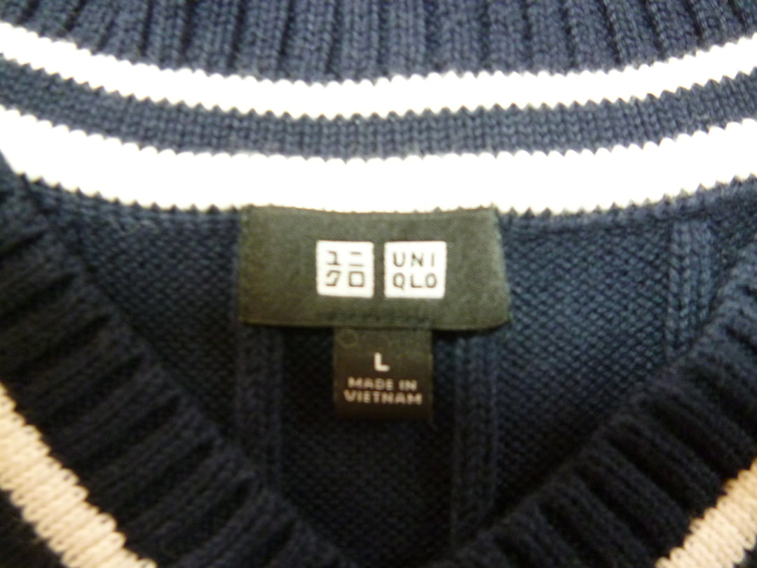 【激安古着】 UNIQLO ユニクロ　ニットベスト　トップス