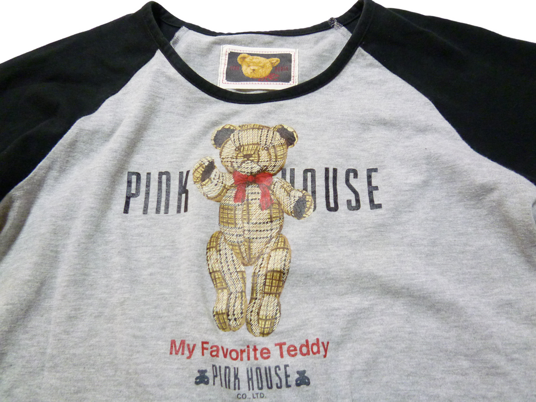 【激安古着】 PINK HOUSE　長袖Tシャツ　トップス