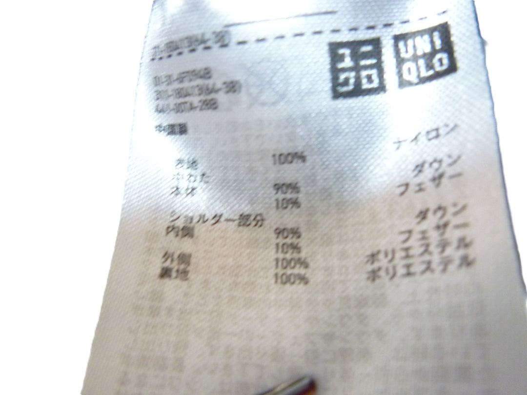 【激安古着】　UNIQLO ユニクロ　ダウン,中綿ジャケット/コート　アウター