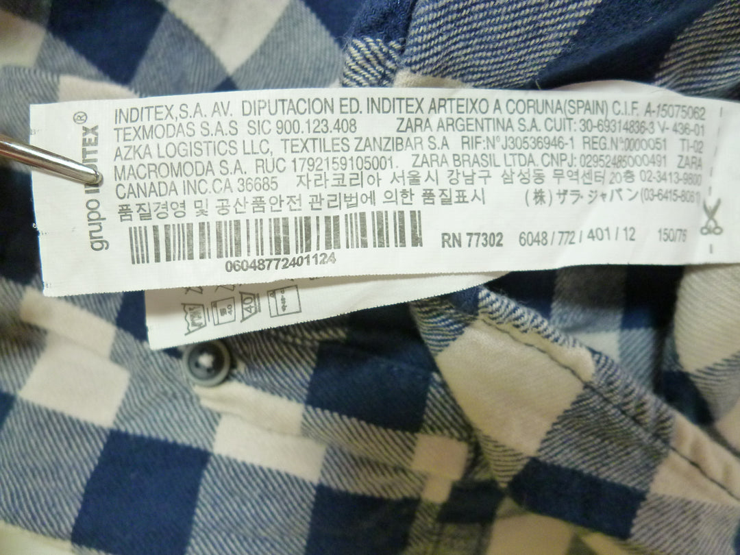 【激安古着】 ZARA BOYS collection　長袖シャツ　トップス