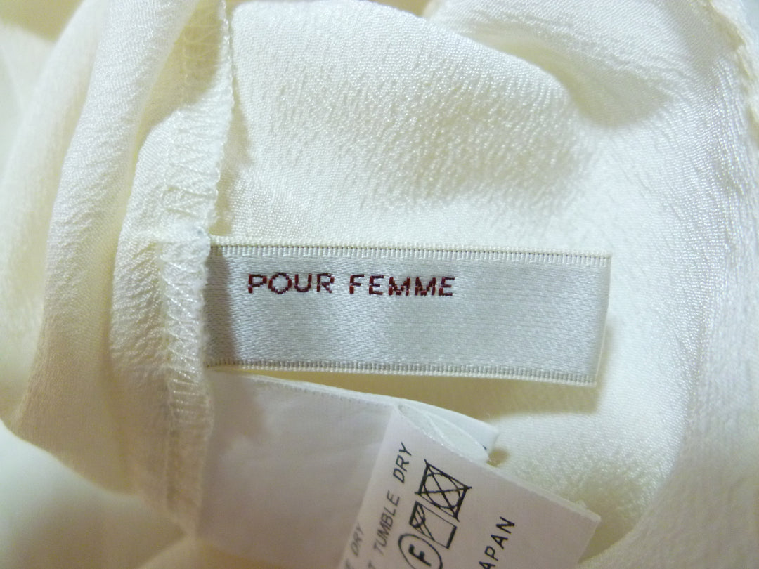 【激安古着】　POUR FEMME 　ノースリーブ　トップス