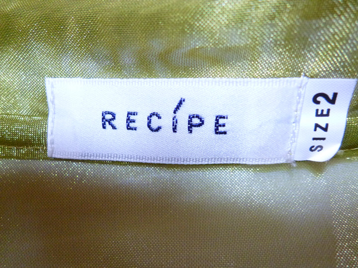 【激安古着】　RECIPE　半袖シャツ　トップス