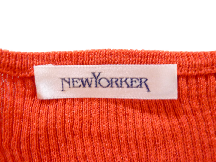 【激安古着】　NEW YORKER　ノースリーブ　トップス