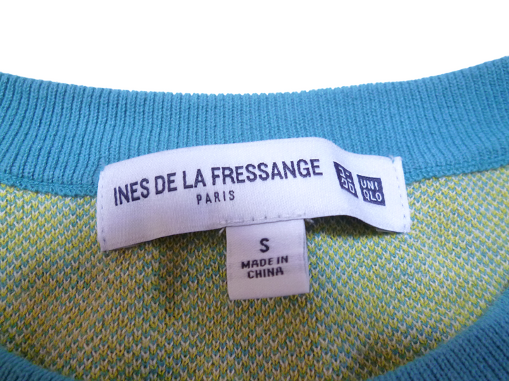 【激安古着】　INES DE LA FRESSANGE UNIQLO ユニクロ　パーカー　トップス
