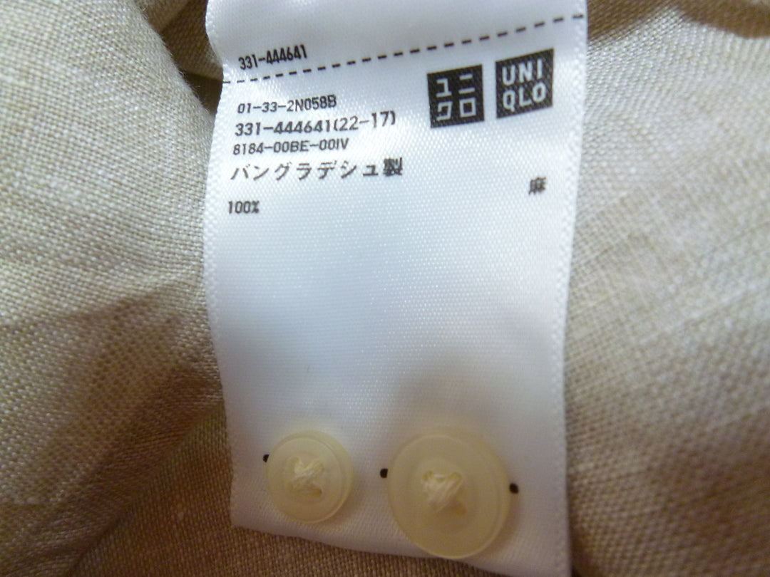 【激安古着】　UNIQLO ユニクロ　長袖シャツ　トップス