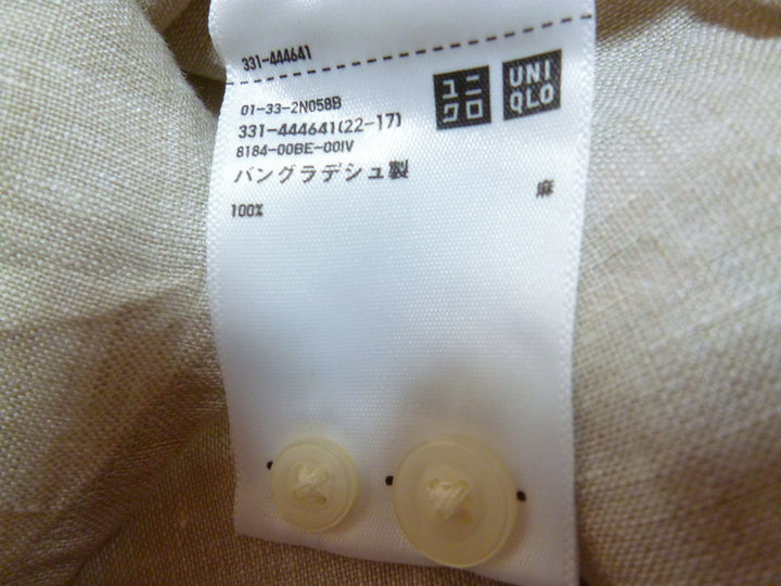 【激安古着】　UNIQLO ユニクロ　長袖シャツ　トップス