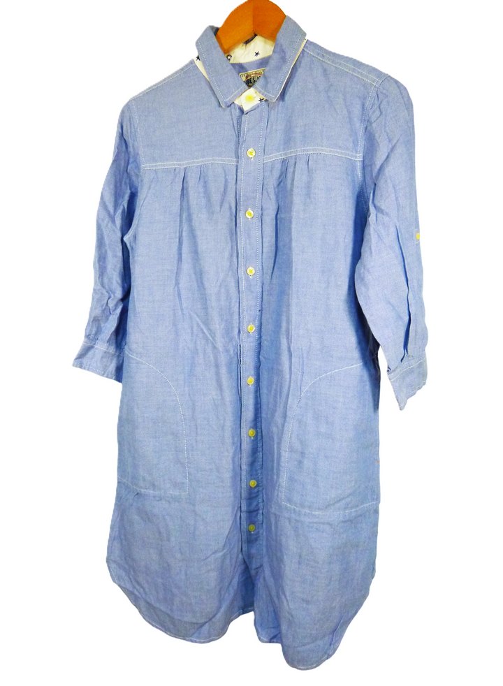 【激安古着】 CUBE SUGAR　シャツワンピース　ワンピース or ドレス