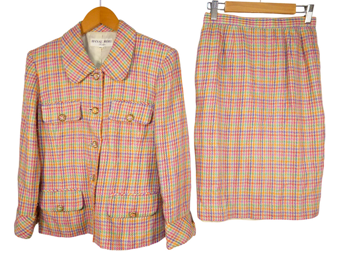 【激安古着】 HANAE MORI　セットアップ　トップス