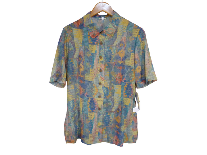 【激安古着】　AGASA　半袖シャツ　トップス