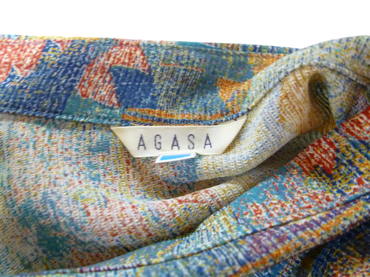 【激安古着】　AGASA　半袖シャツ　トップス