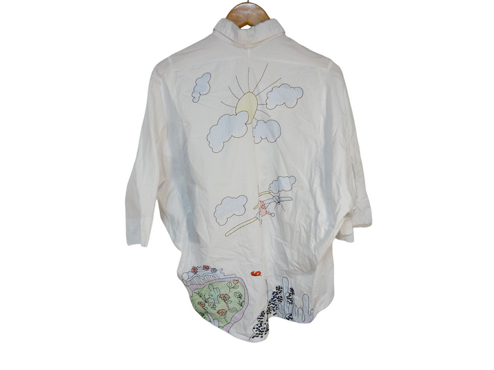 【激安古着】　COLZA　半袖シャツ　トップス