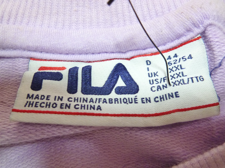 【激安古着】 FILA フィラ　スウェットorトレーナー　トップス