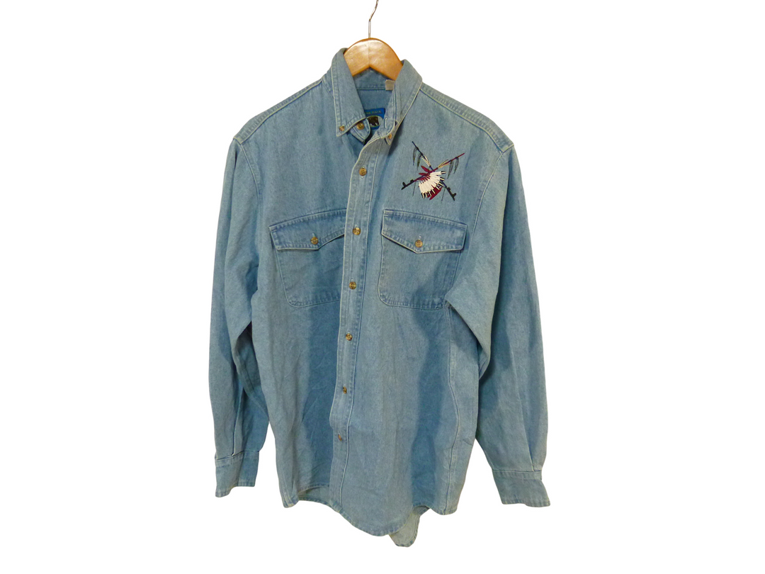 【激安古着】 BEAR BACK　長袖シャツ　トップス