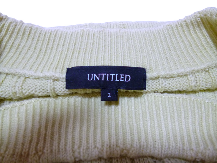【激安古着】 UNTITLED　ニットorセーター　トップス