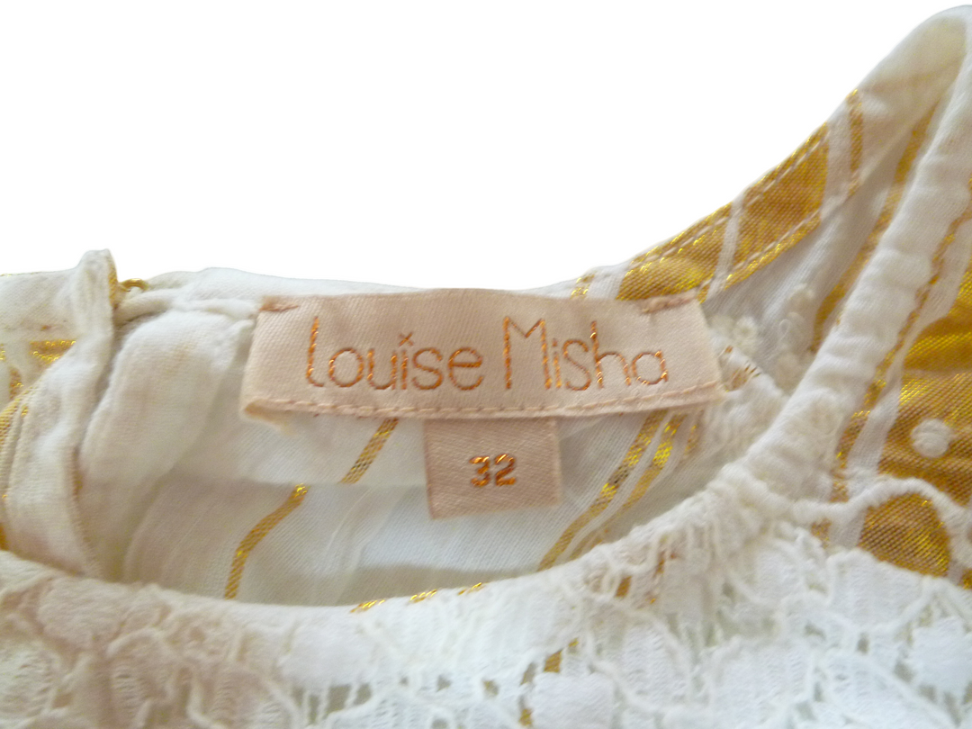 【激安古着】 Louise Misha　ノースリーブ　トップス