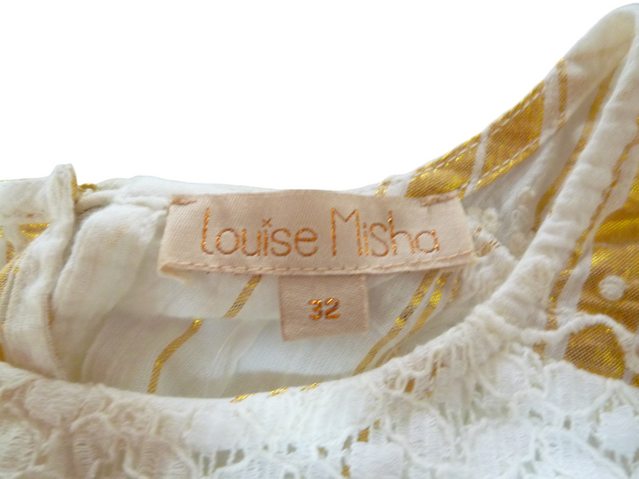 【激安古着】 Louise Misha　ノースリーブ　トップス