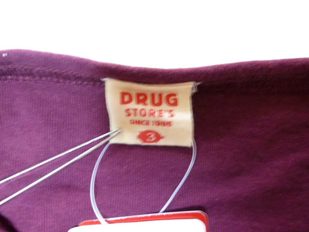 【激安古着】 DRUG STORE'S　長袖Tシャツ　トップス