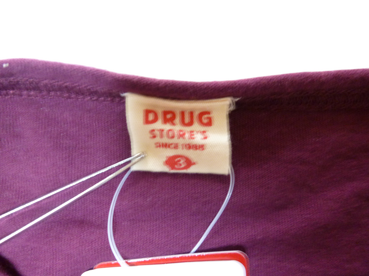 【激安古着】 DRUG STORE'S　長袖Tシャツ　トップス