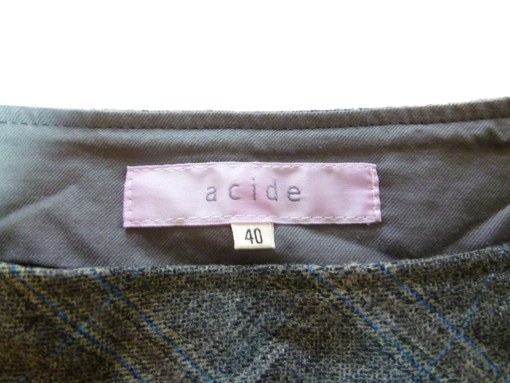 【激安古着】 acide　ミディアム丈　スカート