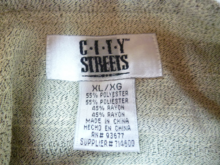 【激安古着】  C・I・T・Y STREETS　長袖シャツ　トップス