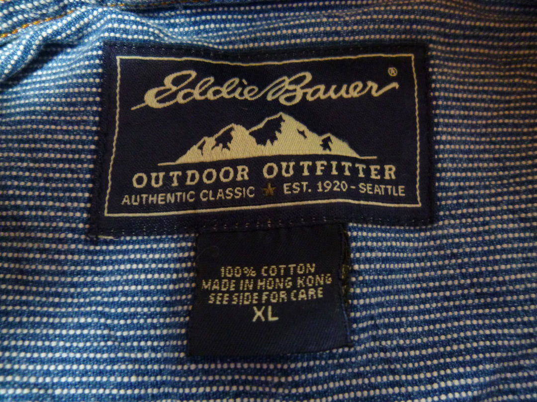 【激安古着】  Eddie Bauer　長袖シャツ　トップス