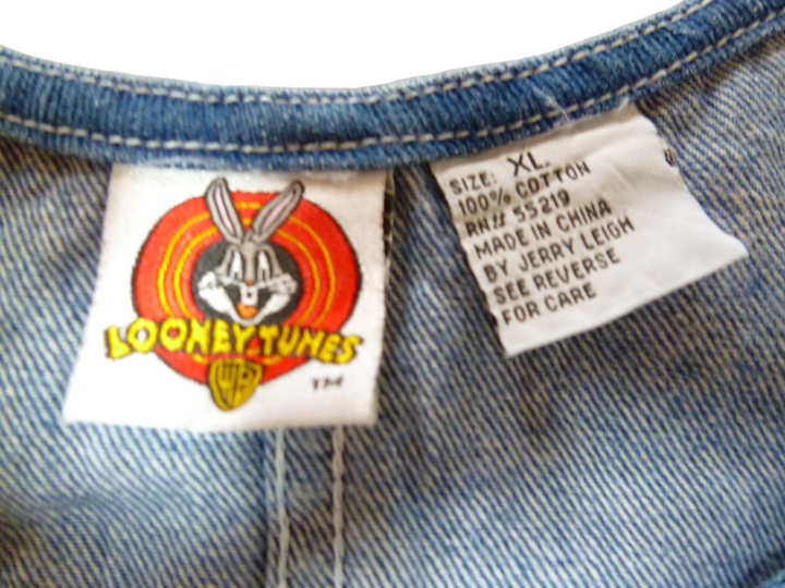 【激安古着】  LOONEY TUNES　ジャンパースカート　ワンピース or ドレス