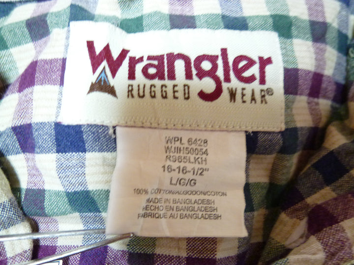 【激安古着】  Wrangler　長袖シャツ　トップス