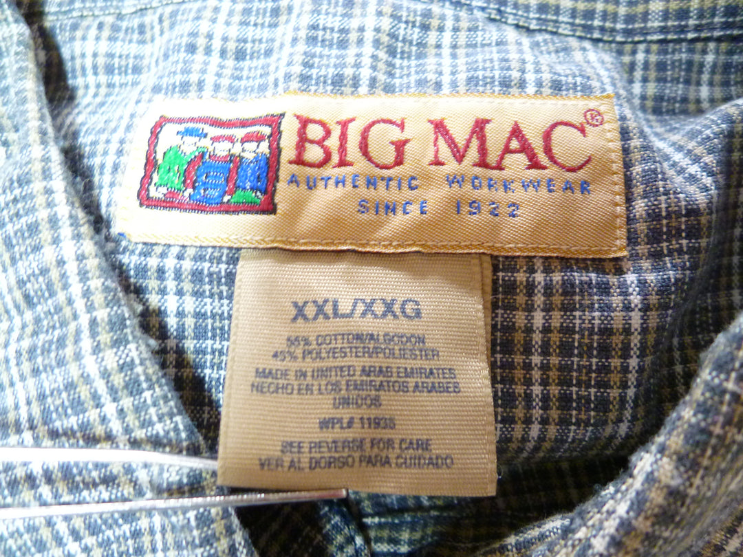 【激安古着】  BIG MAC　半袖シャツ　トップス