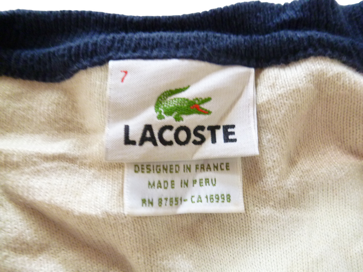 【激安古着】  LACOSTE　ニットorセーター　トップス