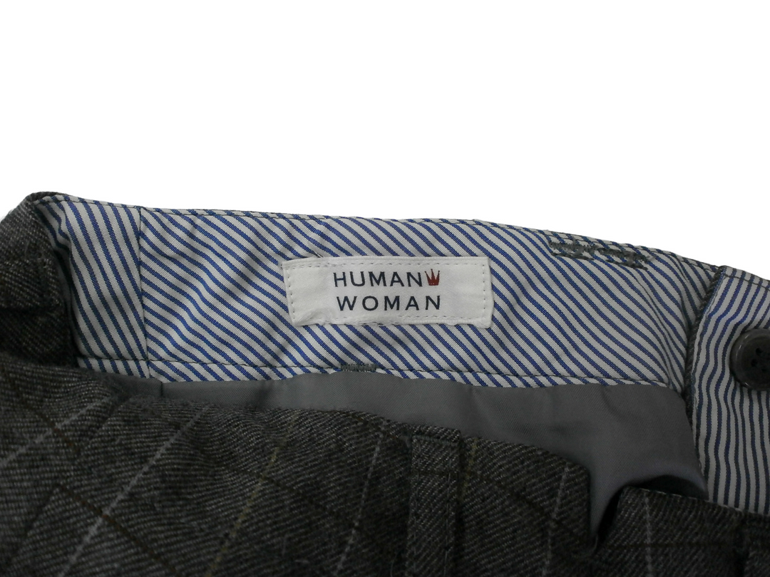 【激安古着】 HUMAN WOMAN　スラックス　パンツ