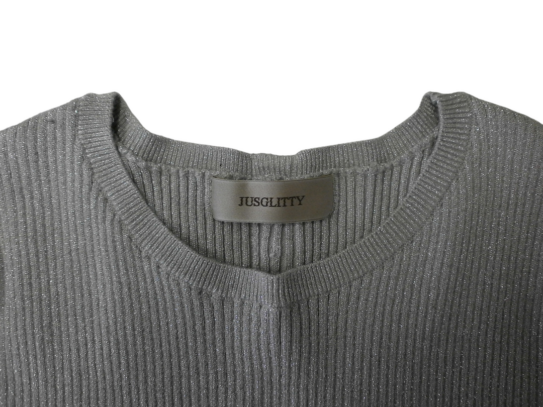 【激安古着】 JUSGLITTY　ニットorセーター　トップス
