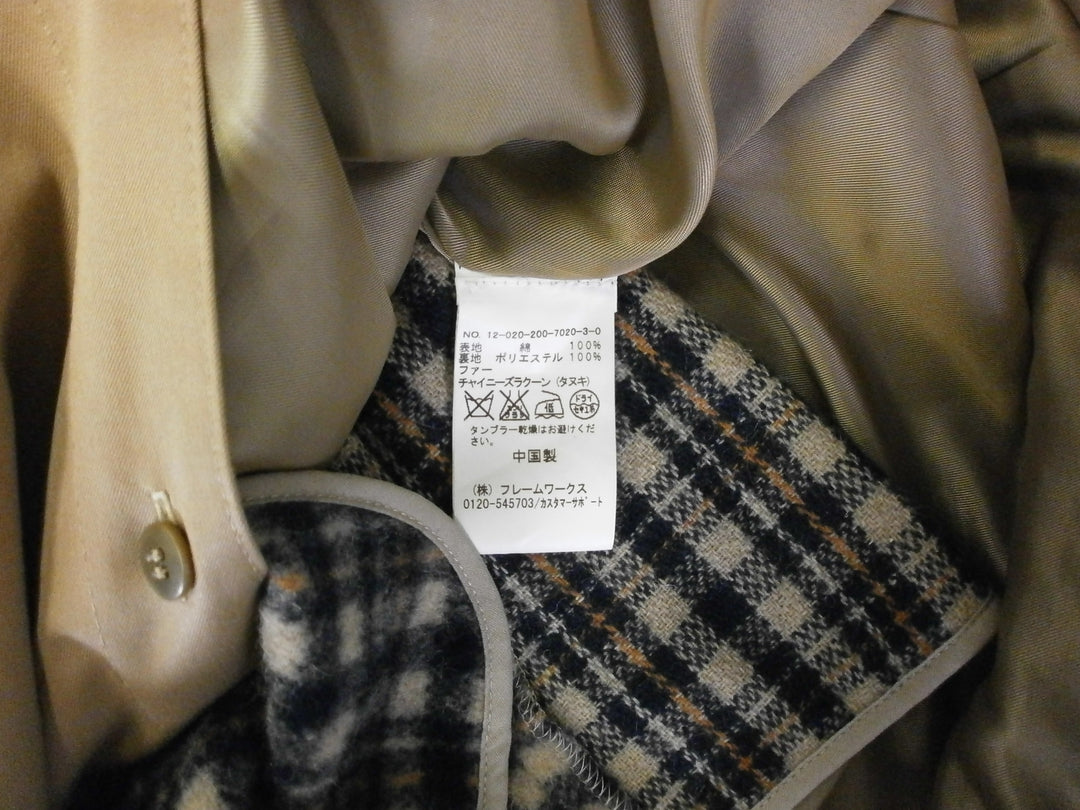 【激安古着】 SPICK AND SPAN　コートロング丈　アウター