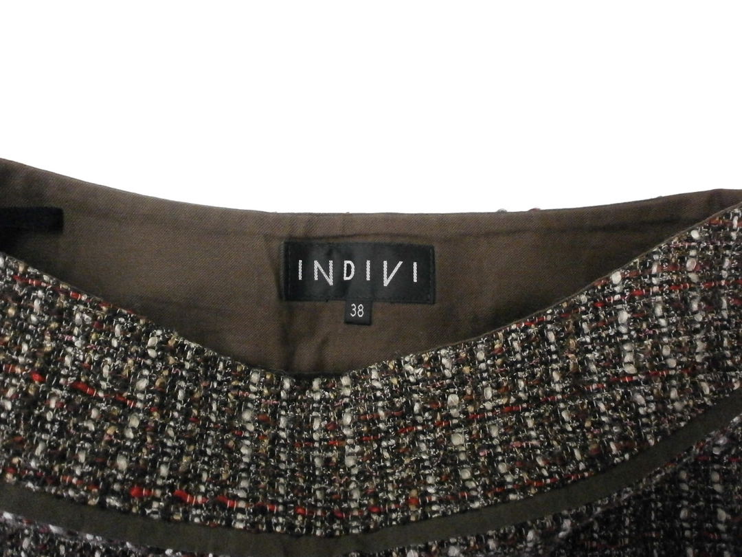 【激安古着】 INDIVI　ミディアム丈　スカート