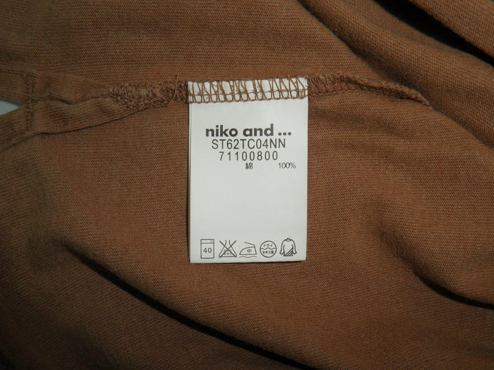 【激安古着】 niko and…　半袖Tシャツ　トップス