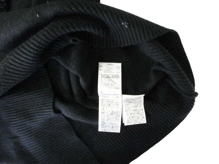 【激安古着】 M-premier BLACK　ニットorセーター　トップス