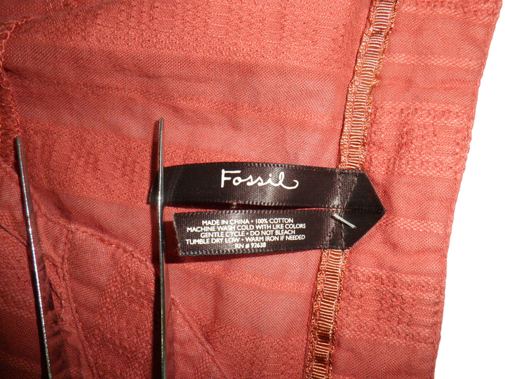 【激安古着】 Fossil　半袖シャツ　トップス