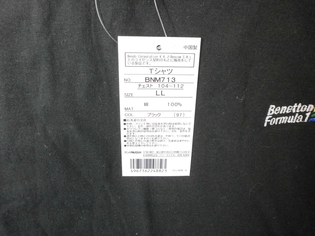 【激安古着】 Benetton Formula1　半袖Tシャツ　トップス
