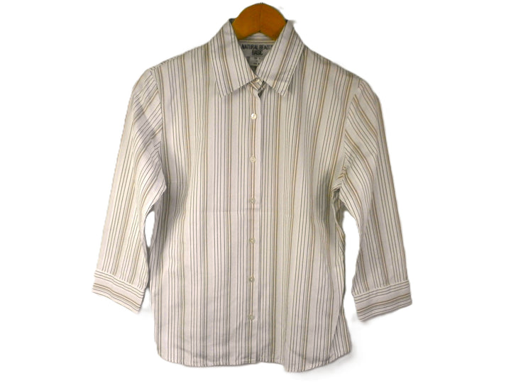 【激安古着】 NATURAL BEAUTYBASIC　半袖シャツ　トップス