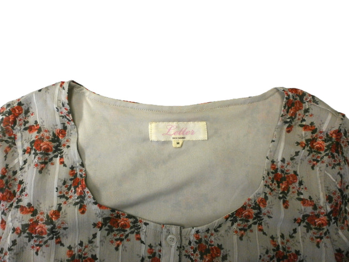 【激安古着】 Letter　長袖シャツ　トップス