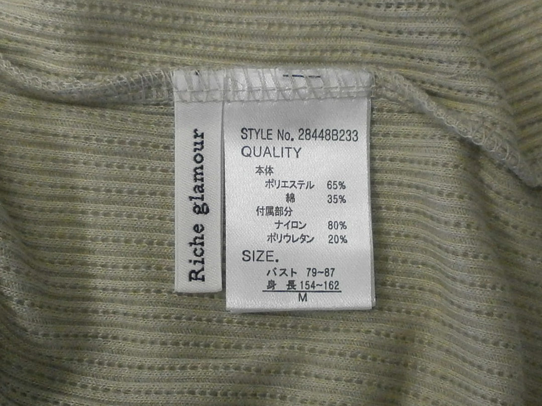 【激安古着】 Riche glamour　ノースリーブ　トップス