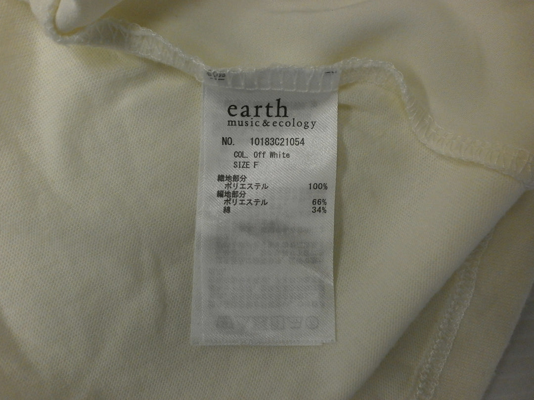 【激安古着】 earth music&ecology　半袖Tシャツ　トップス