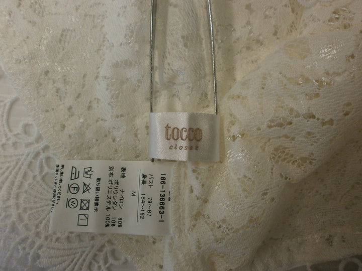 【激安古着】 tocco　ノースリーブ　トップス