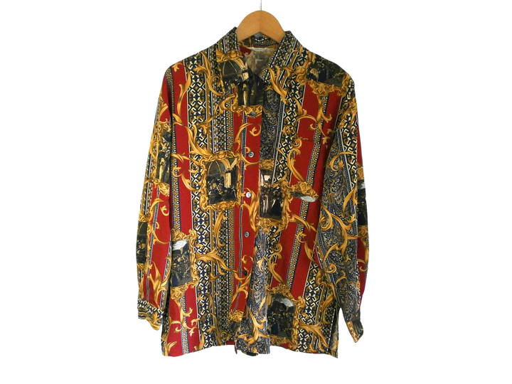 【激安古着】 WORLD-CANE　長袖シャツ　トップス