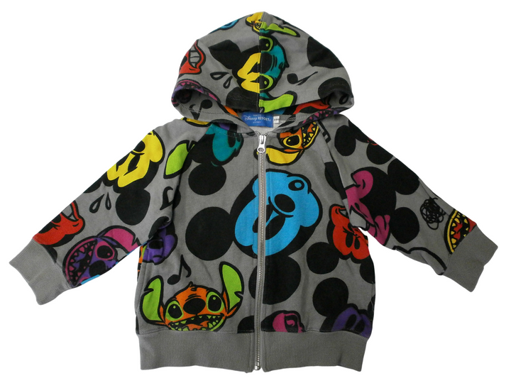 【激安古着】 disney ディズニー　ジップアップパーカー　アウター