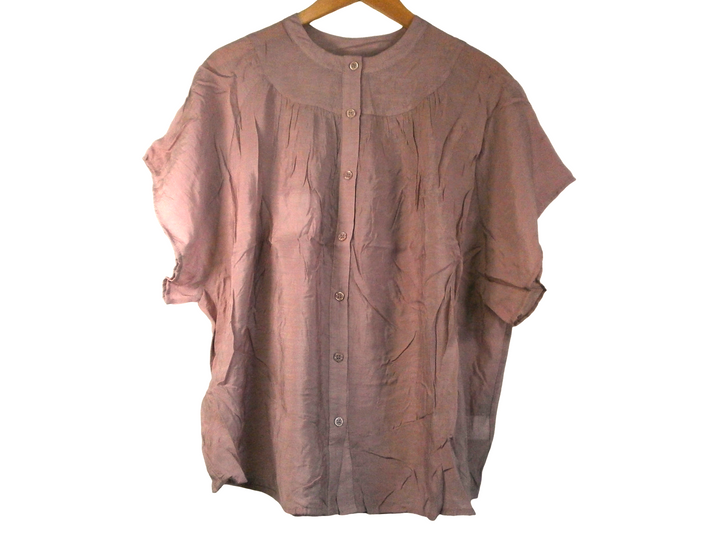 【激安古着】 MILAKE　半袖シャツ　トップス