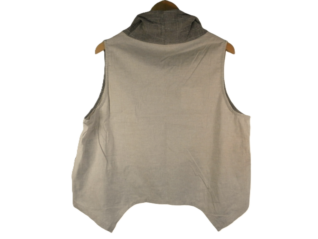 【激安古着】 mujiya　ノースリーブ　トップス